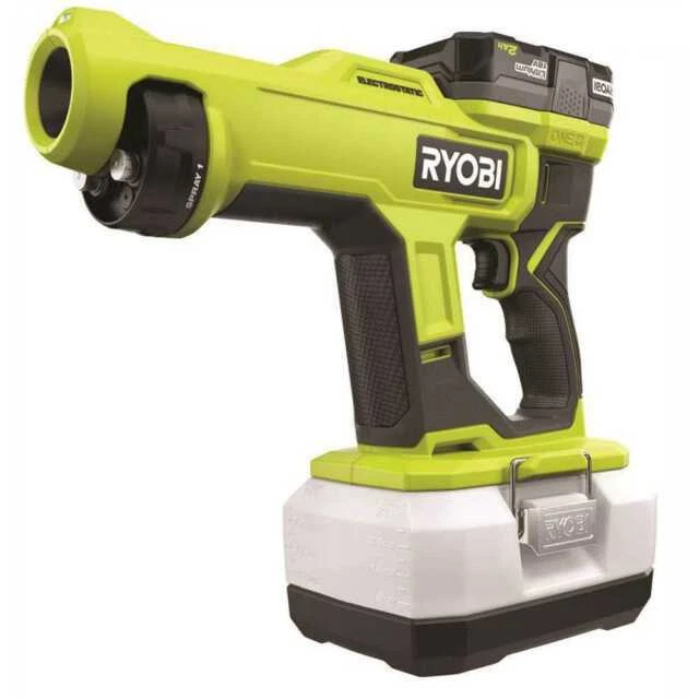 RYOBI 18V CORDLESS Handheld Electrostatic Disinfectant Sprayer Fogger