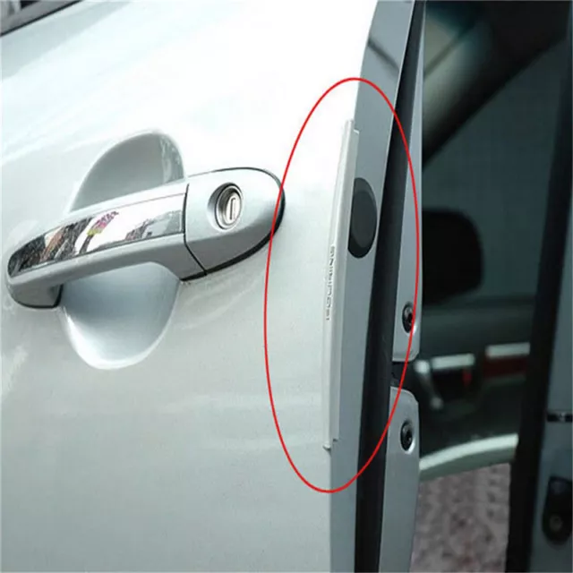 8 Pcs  Car Side Door Edge Defender Protector Trim Guard Protection Strip .FE