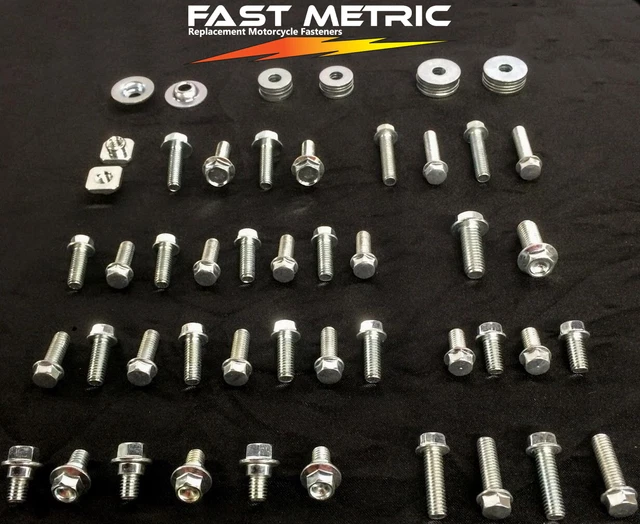 thumbnail image 2 of SPECBOLT Suzuki Plastics Bolt Kit – 87-Piece – For RM65, RM80, RM85, RM100, RM125, RM250 2 of 5