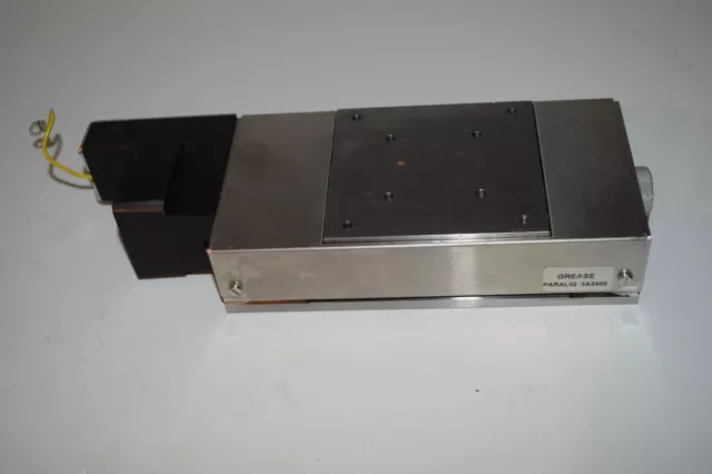 (JM) NEWPORT MICRO CONTROLE COMPACT LINEAR STAGE 6 1/4" x 3 1/4" (NW110)