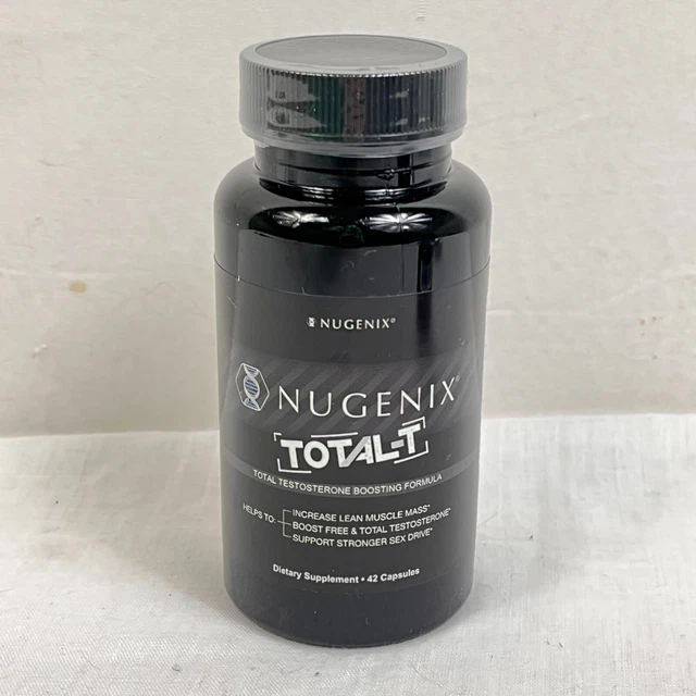 Cápsulas Nugenix Total T 42 Aumentar Masa Muscular Magra Envío Gratuito