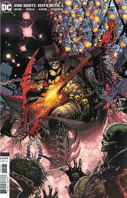 Dark Nights Death Metal #1 1:25 Doug Mahnke Batman Cardstock Variant DC 2020