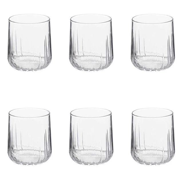 Lot de 6 Verres à Eau "Diego" 31cl Transparent