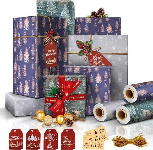 Carta Da Regalo Kraft 15m X 43cm: Ecologica, Riciclabile E Con Pois Bianchi Per Pacchi Perfetti