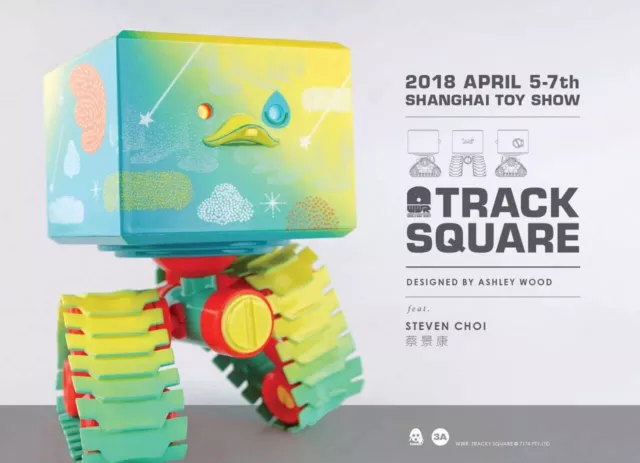 THREEA ASHLEY WOOD 3A 1/6 DIY TRACK Square WWR DDV2 Ed Dirty THREEA ASHLEY WOOD 3A 1/6 DIY TRACK Square WWR DDV2 Ed Dirty