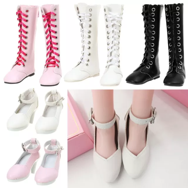 1/3 Differents Color 60cm Doll Boots Play House Accessories Fabric Shoes