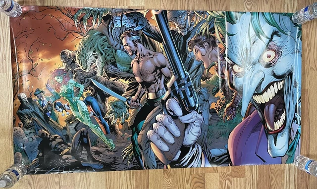 Batman Villains Poster 2004 DC Comics Jim Lee & Scott Williams Art Joker