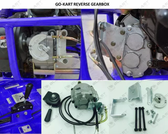 Go Kart Forward Reverse Gear box Fits 2HP - 11HP Engine 41P 10T or 12T TAV30