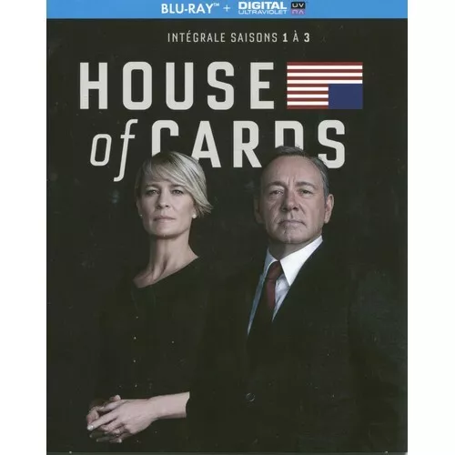 House of Cards-Intégrale Saisons 1-2-3 [Blu-Ray + Copie Digitale]