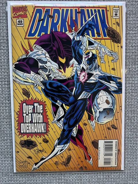 1995 Darkhawk #49 Low Print Run Marvel Comics