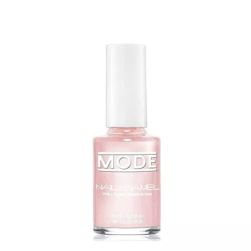 MODE Nail Polish Sheer Pearly Baby Pink Champagne Frosty Shimmery Pearl #175