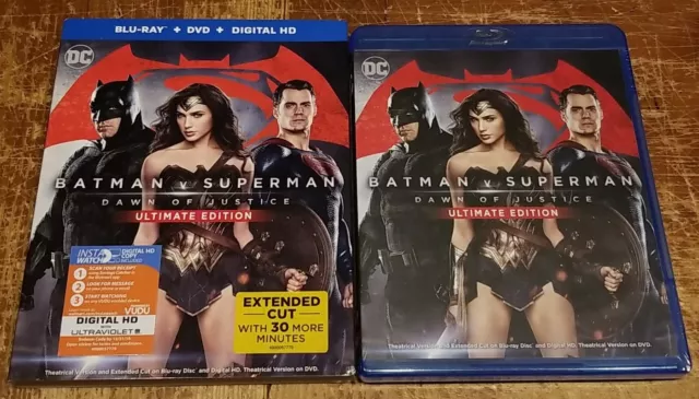 DC Batman Vs Superman Dawn Of Justice Ultimate Edition (Blu-Ray + DVD + Digital)