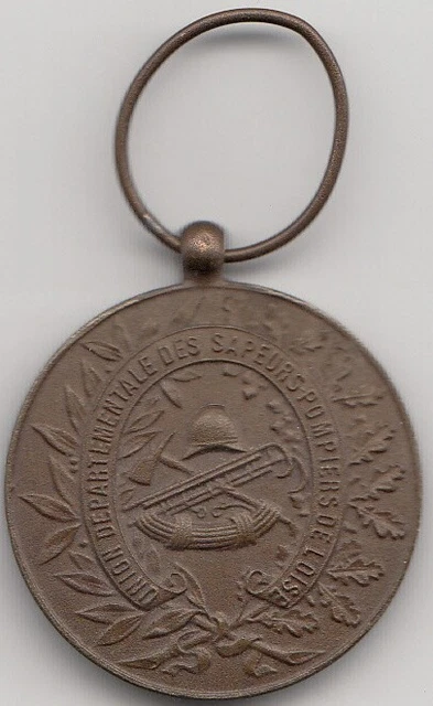 Médaille Bronze Sapeurs-Pompiers Seine-et-Oise - XXème Siècle, Collection