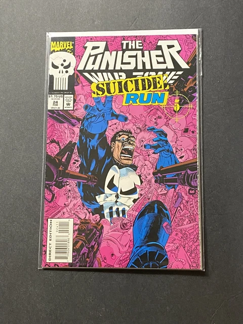 Marvel Comic Book ( VOL. 1 ) The Punisher War Zone #24