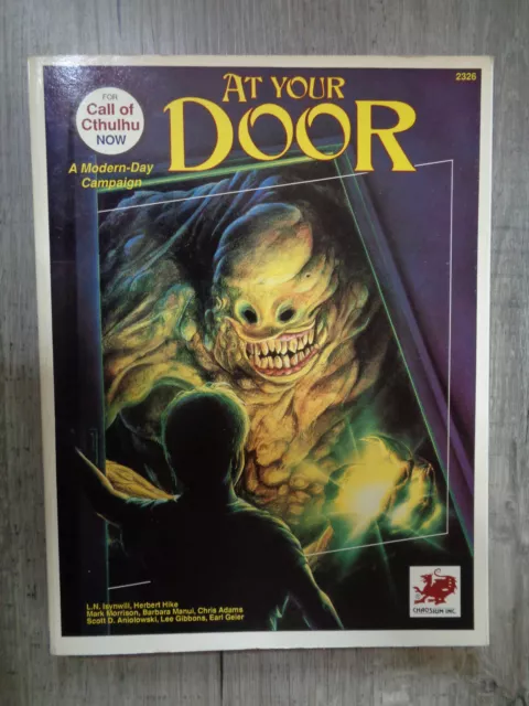 At Your Door Call Of Cthulhu Now Chaosium Mythos Rpg 2326, 1990