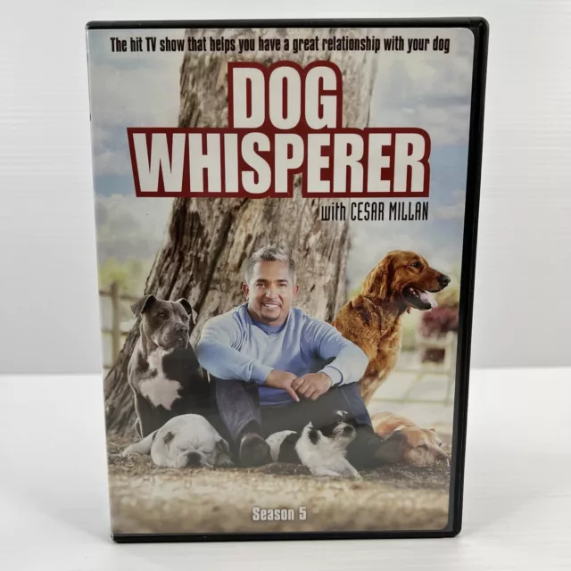 Dog Whisperer with Cesar Millan Season 5 DVD 3 Disc Set Region 2 Tracked Post