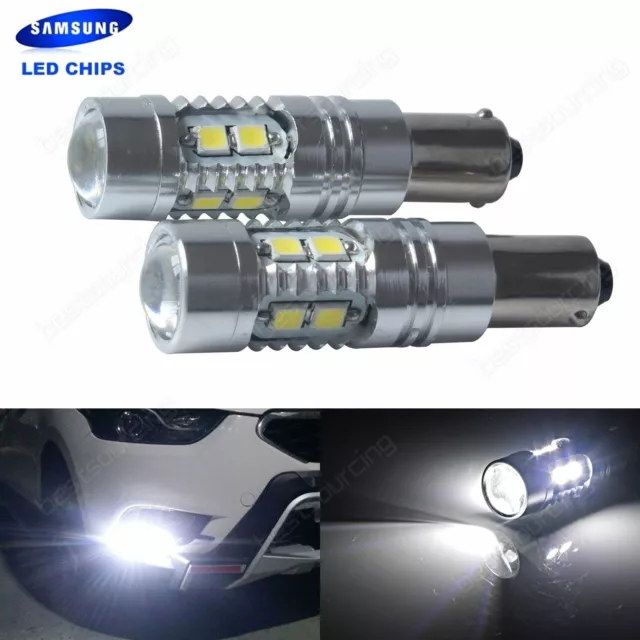 2x BA9S T4W  10W LED Ampoule Blanc Voiture Veilleuse Clignotant Tuning