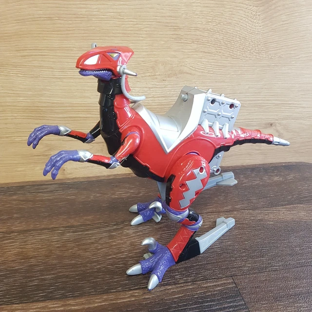 Dino Raptor Power Ranger MIGHTY MORPHIN' POWER Rangers Action Figure Dino Thunder Dinosaur Red ...