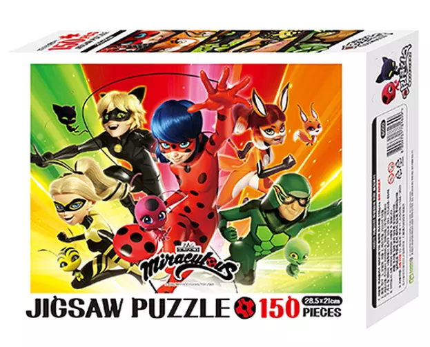 Miraculous tales of ladybug & cat noir jigsaw puzzle 48-piece 