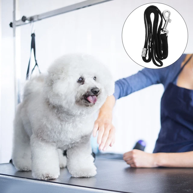 Soga de aseo de mesa de cabestrillo cuerdas colgantes mascota perro soga de aseo 2 piezas
