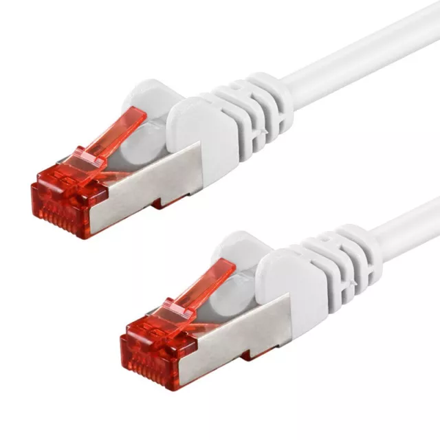 CAT6 DSL Patchkabel Netzwerkkabel Netzwerk LAN Kabel UTP geschirmt RJ45 Stecker
