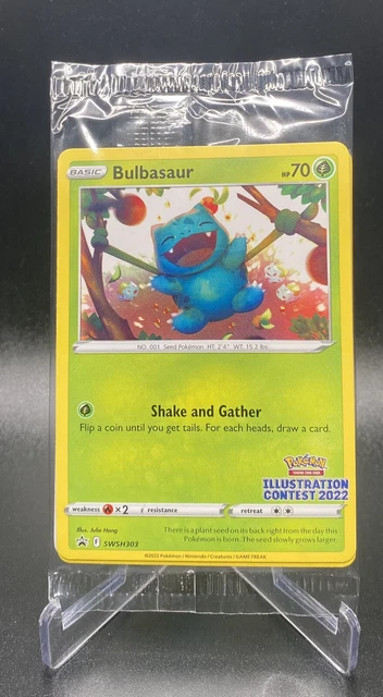 Pokemon Illustration Contest 2022 SEALED English Bulbasaur Arcanine Greninja 303