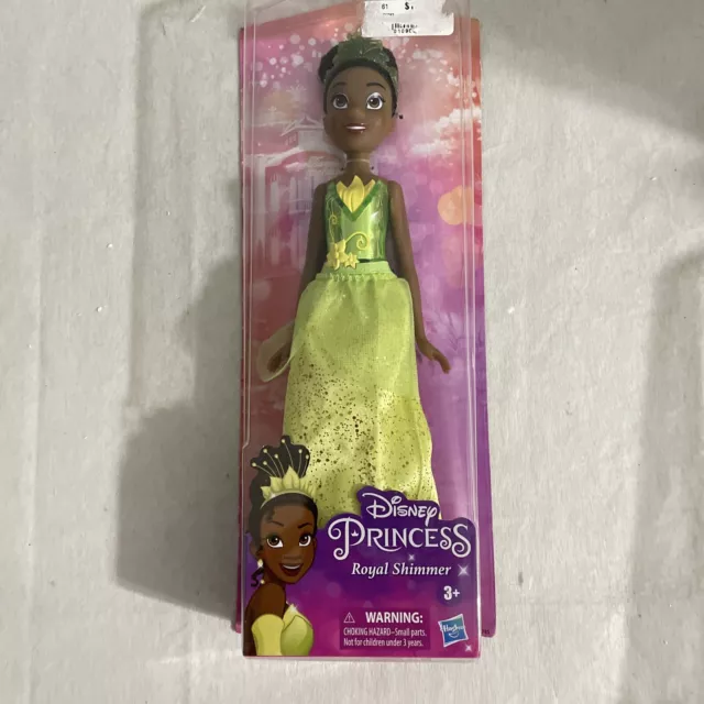 Disney Royal Shimmer Tiana Doll Princess Hasbro New