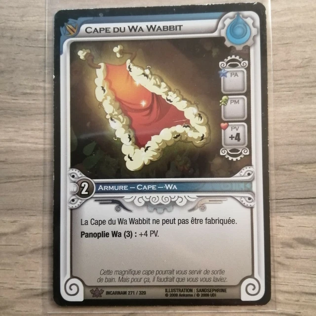 CARTE DOFUS WAKFU Cape Du Wa Wabbit 271/320 HOLO RARE TB Etat 2009 EUR 7,00 PicClick FR