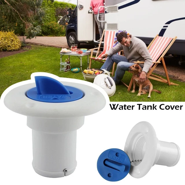 Tappo Serbatoio Acqua Per Camper - Ingresso Acqua Bloccabile A Chiave, 90 Mm, Per Caravan E Barche