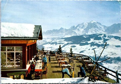 CPA/DEP 74/MEGEVE LE TÉLÉ-BENNE 
