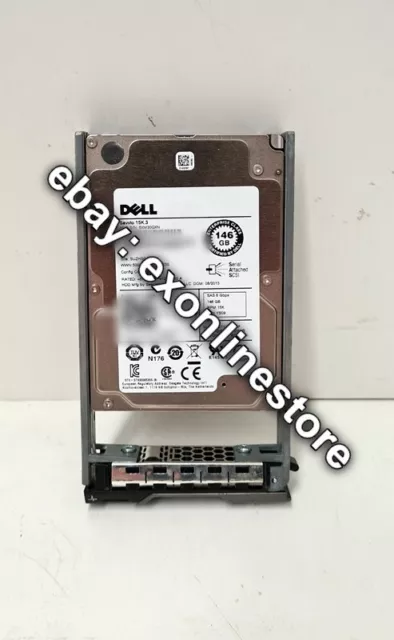 61XPF - Dell 146Gb 15KRPM 2.5" 6Gbps SAS HDD