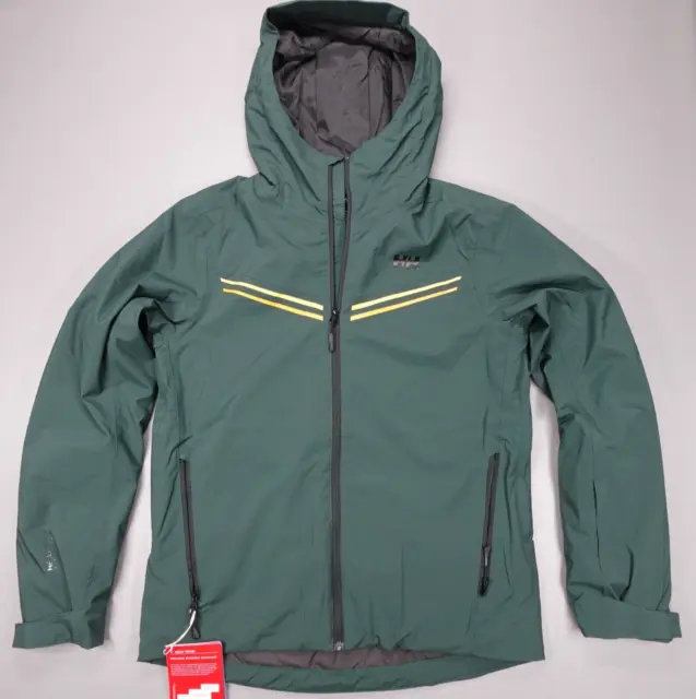 Helly Hansen Tech Alpine Insulated Ski Jacket Spruce Regular Fit Men Size M $280