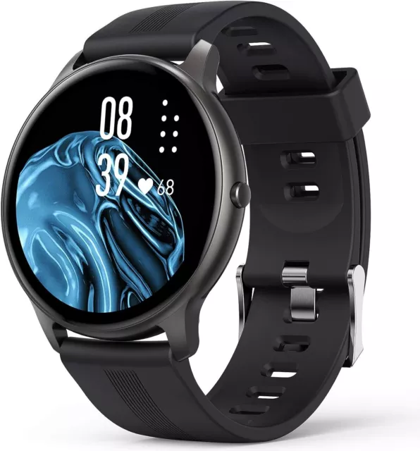 Waterproof Smart Watch for Android and iOS Fitness Tracker IPS Touch Color Scree