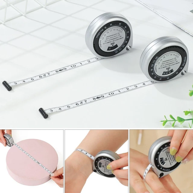 WEIGHT LOSS MUSCLE Fitness BMI Body Mass Measure 150cm Ruler Measuring ...