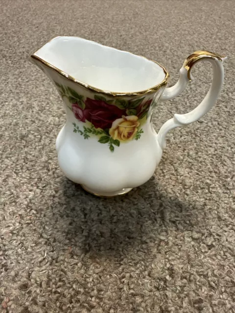 1962 Royal Albert Bone China Old Country Roses Replacement  Creamer England