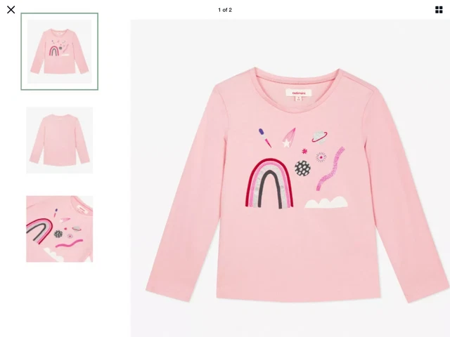 T-shirt a maniche lunghe ragazze UK NUOVISSIME vari modelli età 10-14 anni