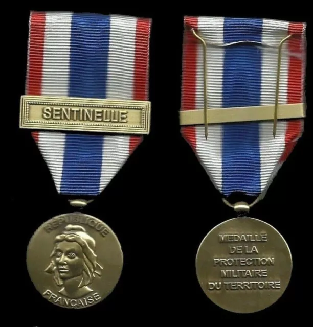 Médaille de la Protection Militaire du Territoire - TRIDENT - Medals