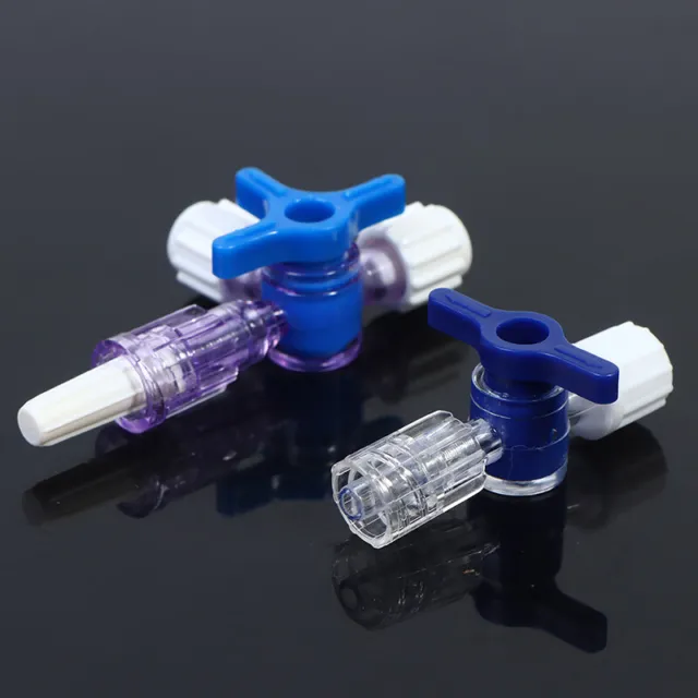 Plastic Two Way Three Way Stop Cock For Clinical Hospital Luer Lock AdaptPXB tk 2