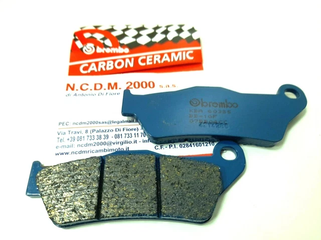 Brembo 07BB04CC Brembo OE 11-13 Husqvarna TE 4T 125cc/00-03 KTM SuperMoto 125cc Carbon Ceramic Brake Pad - Front main image 1