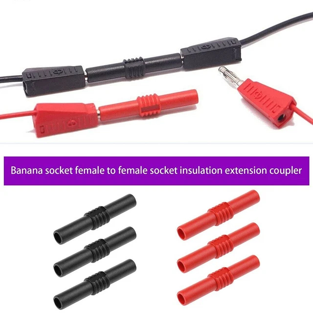 RiToEasysports Câble Extension Moteur RC – Prise Banane 4mm – Lot 3 Câbles Pour Voiture, Bateau, Avion – Connexion ESC