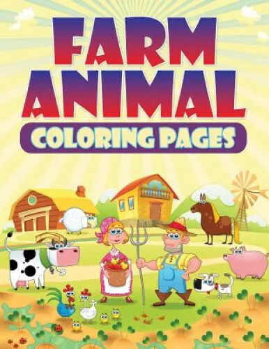 Animal Coloring Pages (jumbo Coloring Book For Kids) - By Speedy
