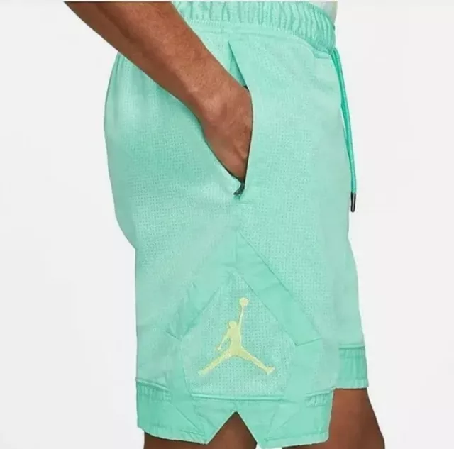 Nike Air Jordan Men's Jumpman Diamond Shorts Tropical Twist Size XXLT CZ4754-307