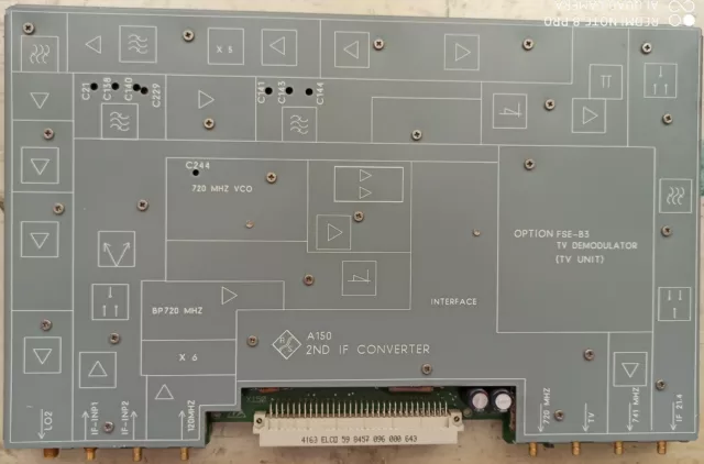 R & S FSIQ26  A150 2nd IF Converter