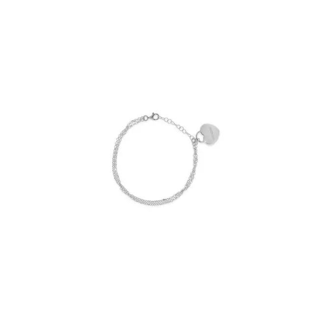 Bracciale donna Unoaerre con pendente a cuore in argento 925%