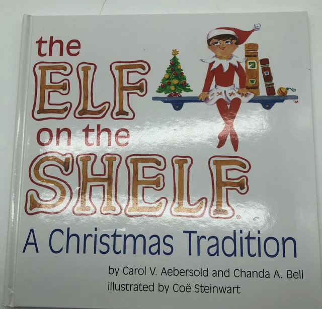 Elf on the Shelf A Christmas Tradition Blue-Eyed Girl Light Tone Scout Book Only
