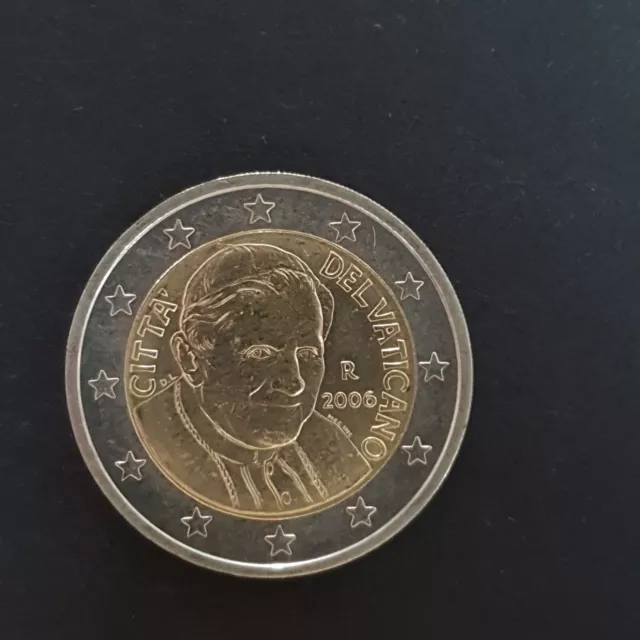 Vatikan Gedenkmünze 2 Euro 2006 R-Italien CITTA DEL VATICANO stgl., Kapsel. RAR
