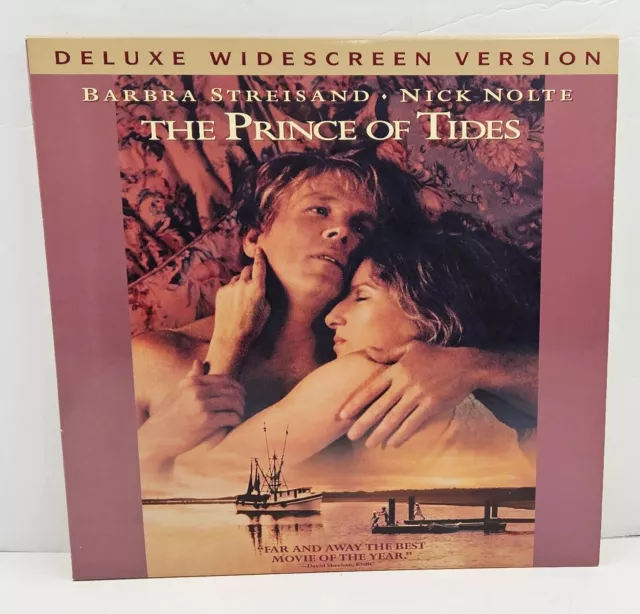 The Prince of Tides (Laserdisc) Deluxe Widescreen Dolby Stereo Excellent Cond