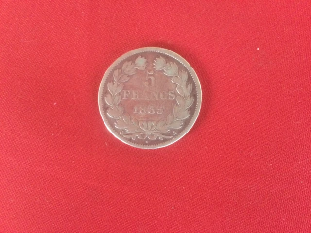 piece de 5 francs Louis Philippe 1835A argent