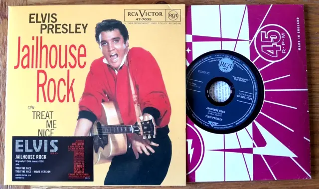 NEW! Elvis Presley Jailhouse Rock CD 2005 Numbered edition 06466