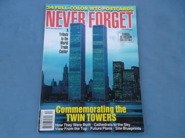 Twin Towers - NEVER FORGET - 9/11 - September 11 - Commemorating The Twin Towers